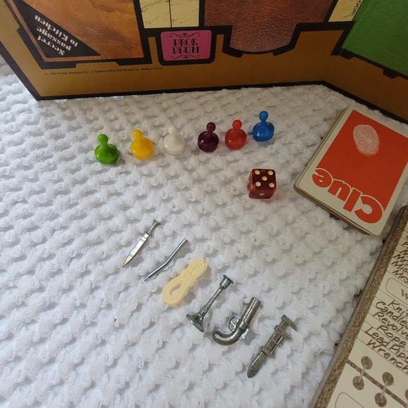 🎩Vintage 1972 Clue Board Game - Picture 6 of 8